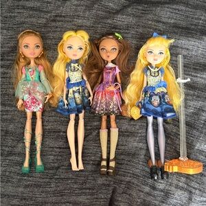 Ever After High First Chapter Rare Doll Lot